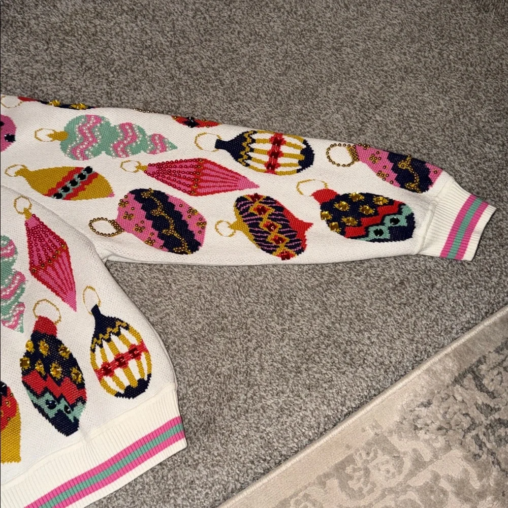 Queen of Sparkles Jeweled Ornament Cardigan - Picture 10 of 11